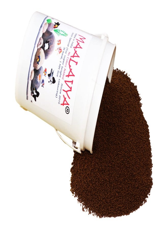 Maalavya Gold Special Aquarium Fish Food Pellet Small 1 MM Fish Feed (Good Fish Food for Aquarium 36 Karat) Fast Growth 1 Kg Fish Aquarium Food Fish Pellet Fish Food Feed - Image 3